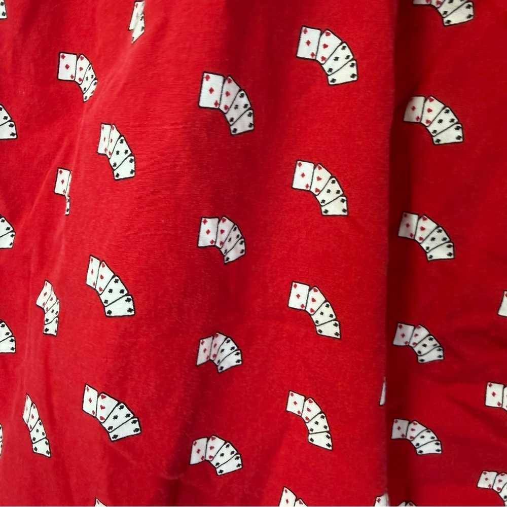 Polo Ralph Lauren Red Novelty Playing Cards Pajama Pants Sz Large - Picture 5 of 8